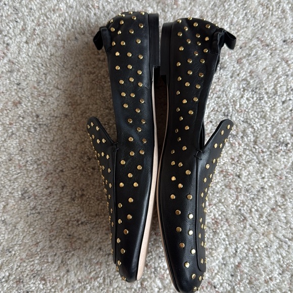 🆕TAMARA MELLON Stow Stud 10 Nappa Loafer Ballet Flat - Picture 10 of 16